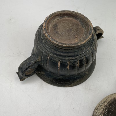 Lot 880 - A Hellenistic pottery Kantharos with twin...