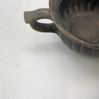 Lot 880 - A Hellenistic pottery Kantharos with twin...