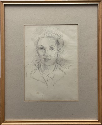 Lot 436 - Bernard Howell LEACH (1879-1979) Portrait of...