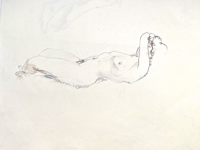 Lot 513 - Henry Richard BIRD (1909-2000) Reclining Nude...