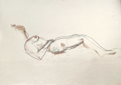 Lot 544 - Henry Richard BIRD (1909-2000) Sleeping Nude...