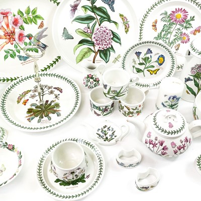 Lot 843 - A large collection of Portmeirion The Botanical Garden wares.