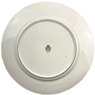 Lot 834 - An Aynsley fruit decorated porcelain plate,...
