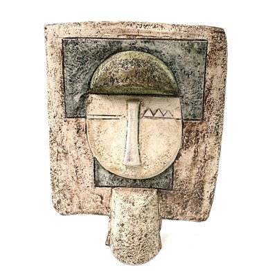 Lot 455 - Troika POTTERY (XX) Cycladic Mask Displays the...