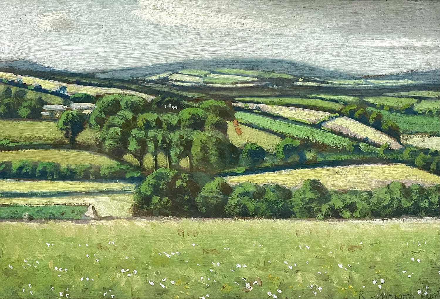 Lot 415 - Robert Morson HUGHES (1873-1953) Fields