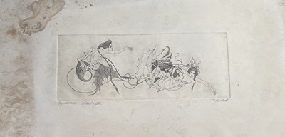 Lot 631 - TARA Nine exotic etchings Each signed The...