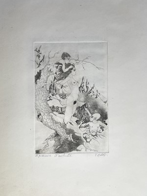 Lot 631 - TARA Nine exotic etchings Each signed The...