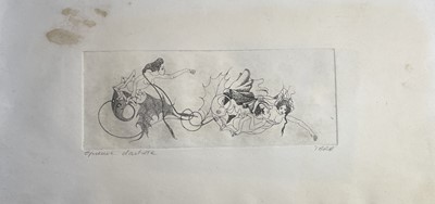 Lot 631 - TARA Nine exotic etchings Each signed The...