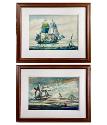 Lot 1405 - Dennis ENDEAN IVALL (1921-2006) Two maritime...