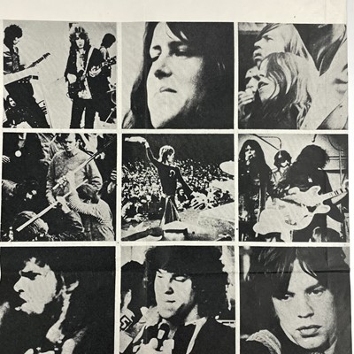Lot 154 - THE ROLLING STONES. A rare 'Gimme Shelter' British quad cinema poster.