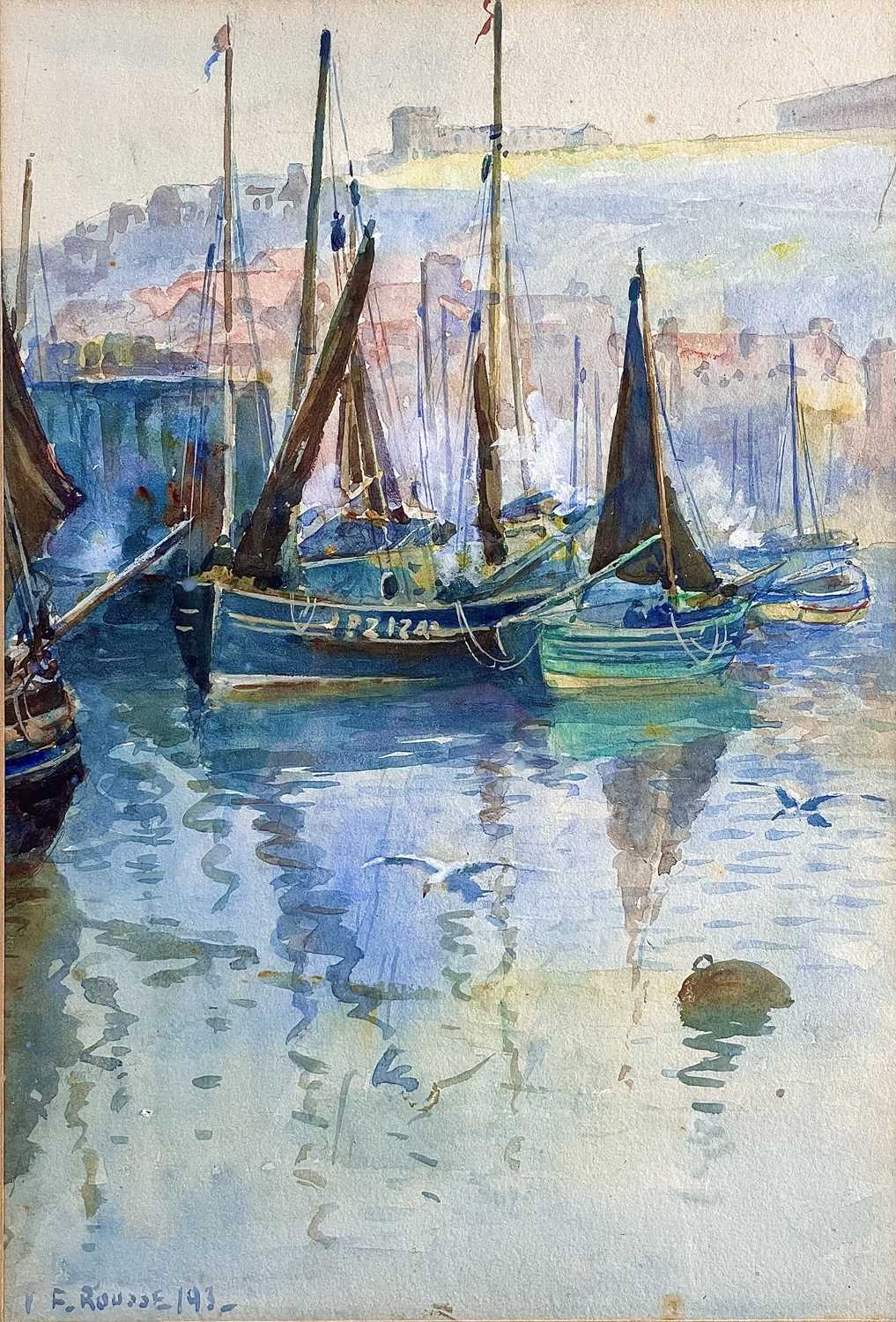 F Rousse Artist Lot 1410 - Frank ROUSSE (act.1894-1917), Newlyn