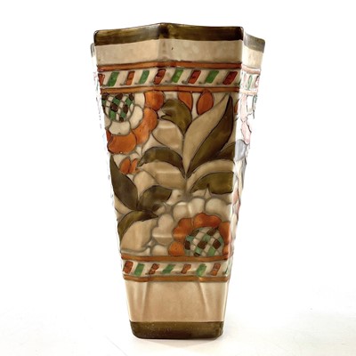 Lot 849 - Three Charlotte Rhead vases, with tube-lined...