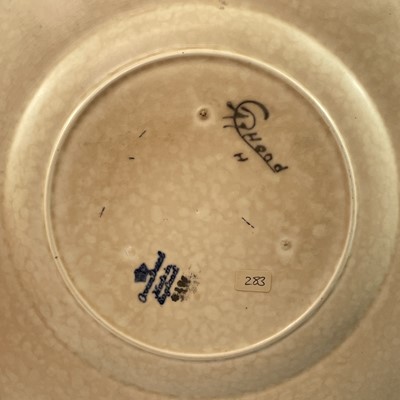 Lot 851 - Charlotte Rhead, a Crown Ducal bowl, with gilt...