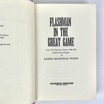 Lot 245 - Twelve first edition 'Flashman's' by G. M. Fraser.