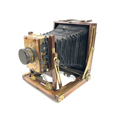 Lot 151 - A W.Butcher & Sons National Camera, 1/4 plate...