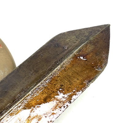 Lot 33 - A Siebe Gorman divers knife with flat brass...