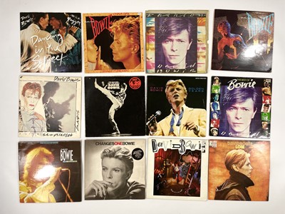 Lot 76 - DAVID BOWIE - Thirteen 12" albums and singles.