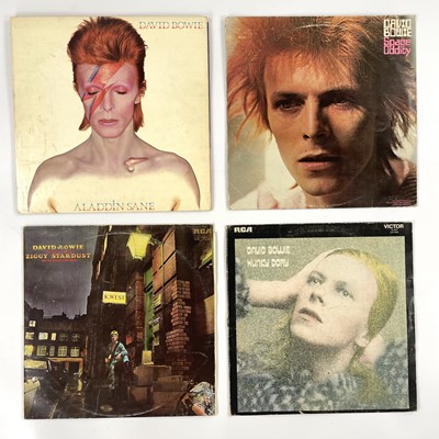 Lot 76 - DAVID BOWIE - Thirteen 12" albums and singles.