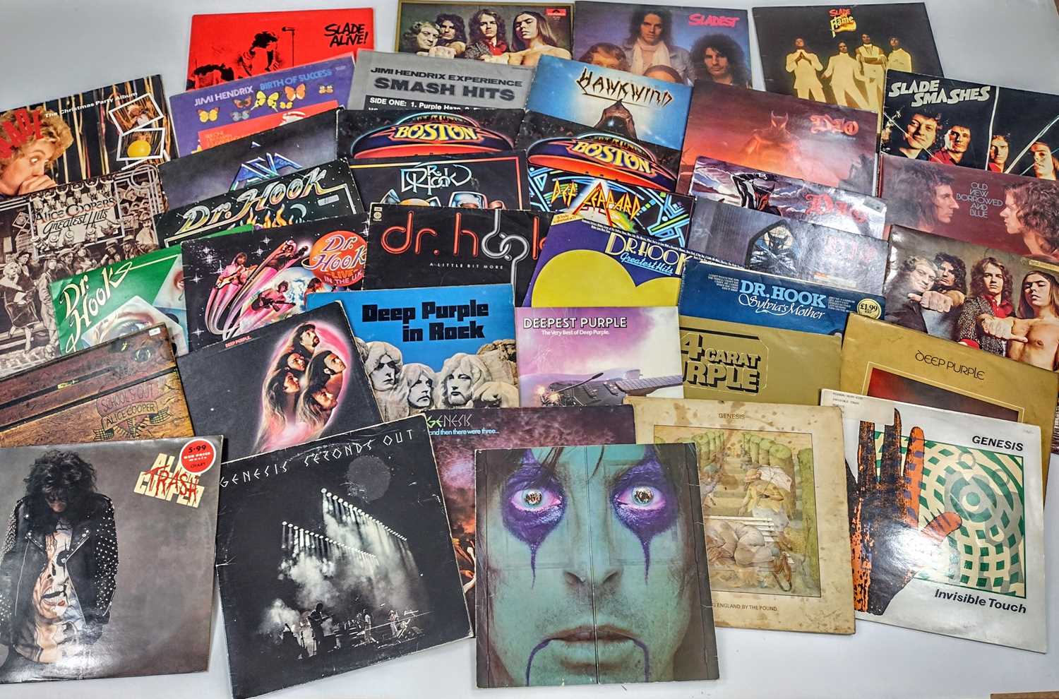 Lot 88 - PROG//PSYCH/HEAVY/GLAM ROCK 12" LP COLLECTION.