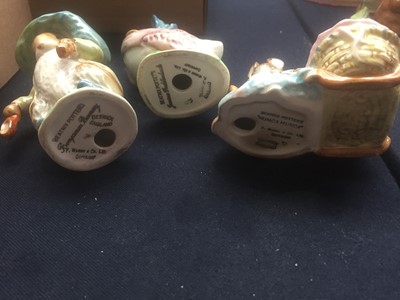 Lot 916 - A Beswick Beatrix potter figure of Peter...