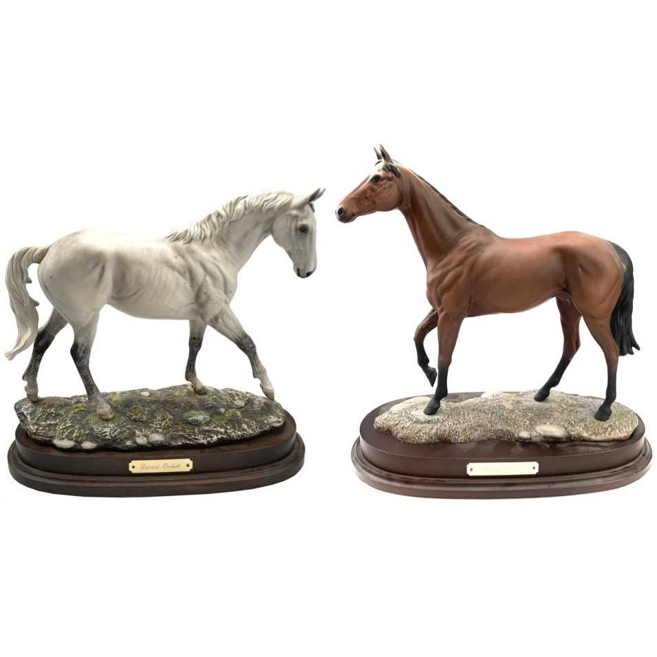 Lot 816 - Royal Doulton, Desert Orchid; Red Rum, two...