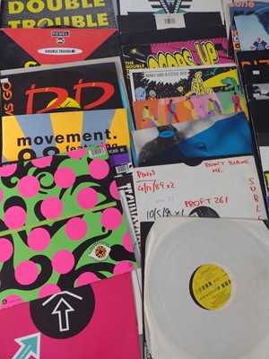 Lot 82 - BIG BEAT/EARLY HOUSE/80'S AND 90'S POP. Over fifty 12" singles.