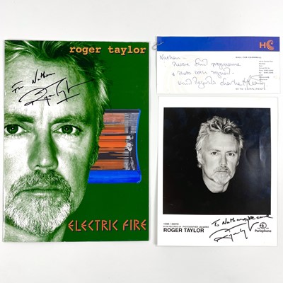 Lot 39 - SIGNED ROGER TAYLOR. 'Electric Fire