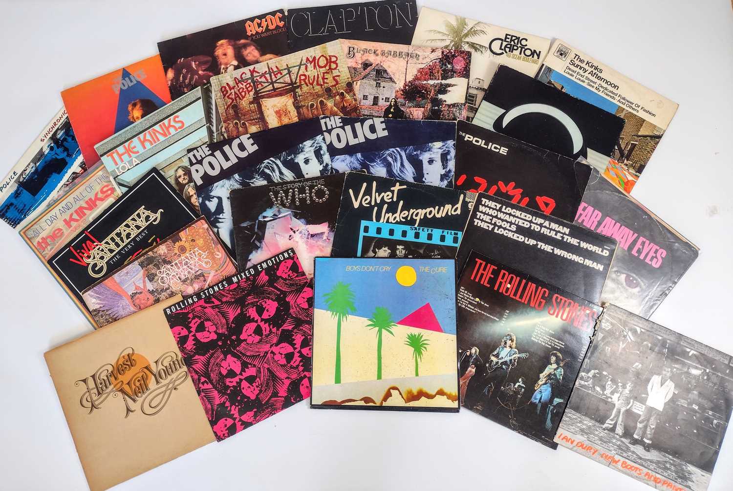 Lot 85 - ROCK and POP 60's, 70's and 80's. Twenty-seven 12" vinyl.