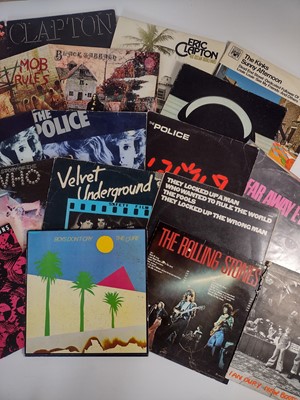 Lot 85 - ROCK and POP 60's, 70's and 80's. Twenty-seven 12" vinyl.