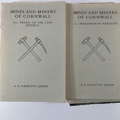 Lot 79 - A. K. HAMILTON JENKIN. 'Mines and Miners of Cornwall,'