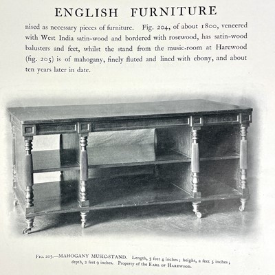 Lot 370 - PERCY MACQUOID. 'A History of English Furniture'