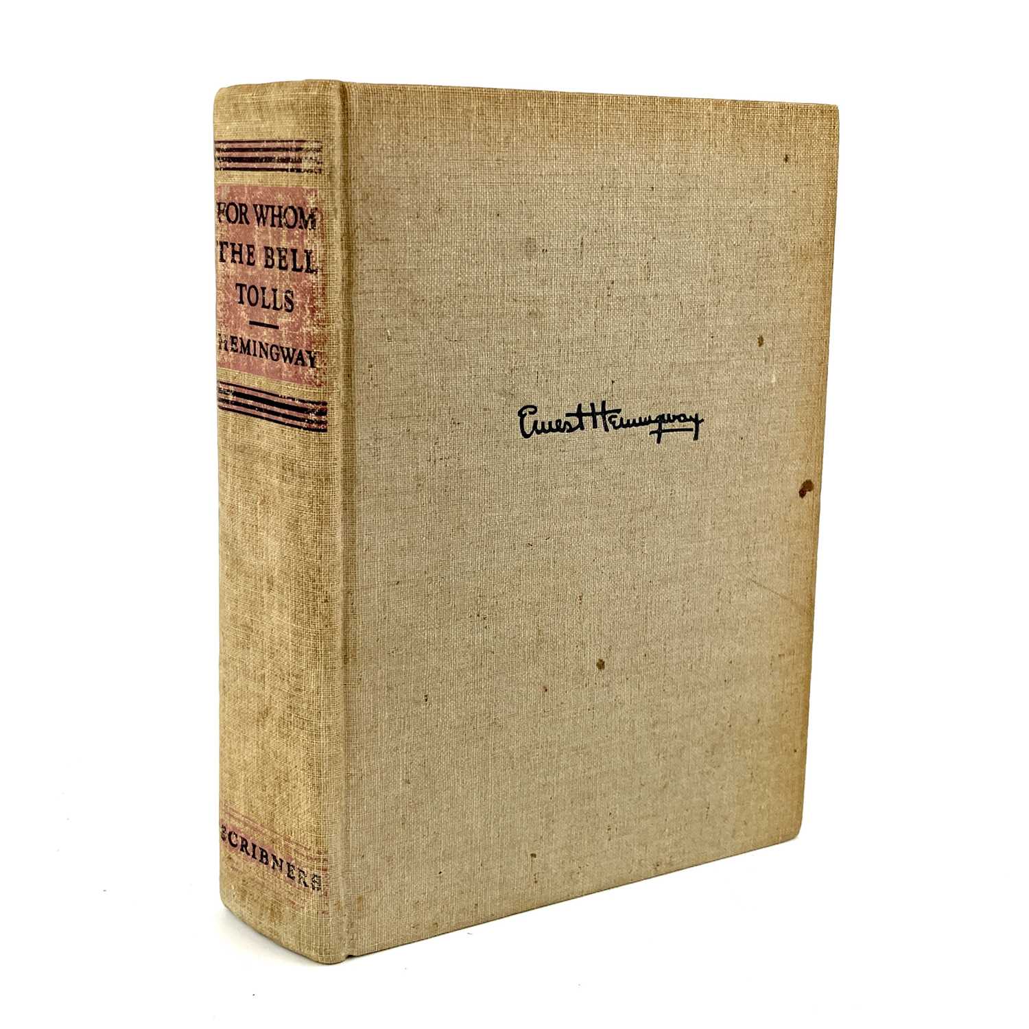 Lot 216 - ERNEST HEMINGWAY. 'For Whom the Bell Tolls'.