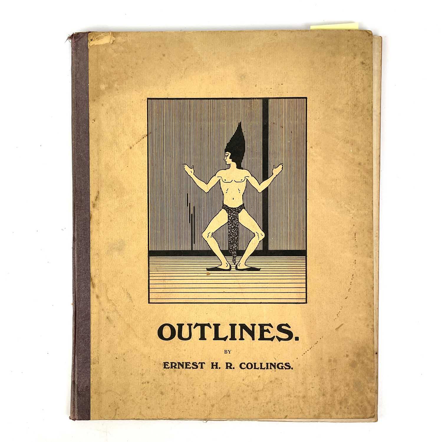 Lot 228 - ERNEST H. R. COLLINGS. 'Outlines. A Book of Drawings'.