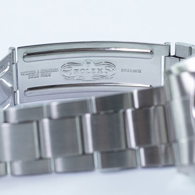 Lot 297 - A rare Rolex Explorer Perpetual Mk1 gentleman's stainless steel bracelet wristwatch.