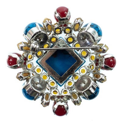 Lot 411 - 1960's Christian Dior costume brooch.