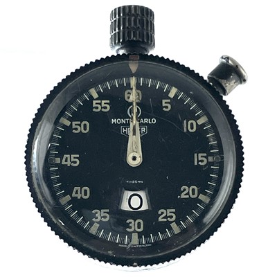 Lot 307 - A Heuer Monte Carlo dashboard stopwatch.