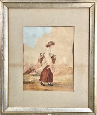 Lot 105 - A pair of Victorian watercolours.