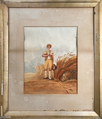 Lot 105 - A pair of Victorian watercolours.