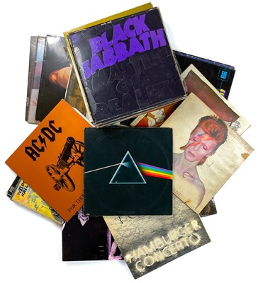 Lot 83 - ROCK and POP. Fifty-six 12" albums.