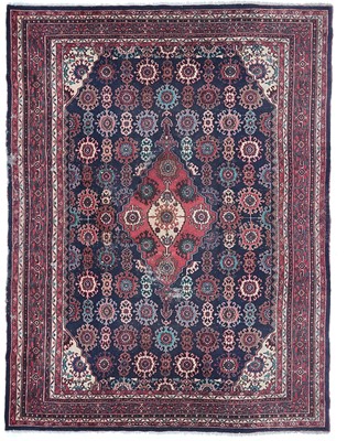 Lot 1235 - A Hamadan carpet, North West Persia, mid 20th century