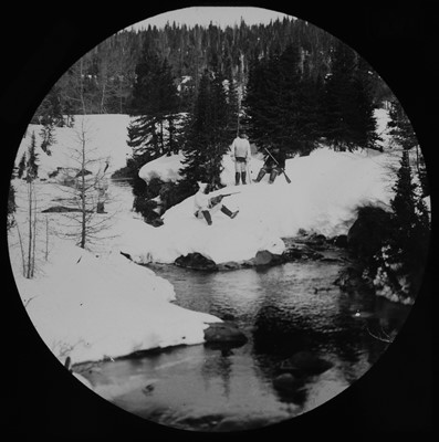 Lot 293 - Inuit interest, 66 magic lantern slides, early...