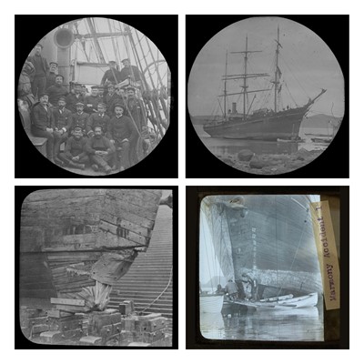 Lot 293 - Inuit interest, 66 magic lantern slides, early...