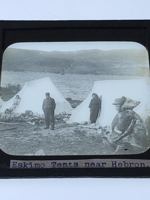 Lot 293 - Inuit interest, 66 magic lantern slides, early...