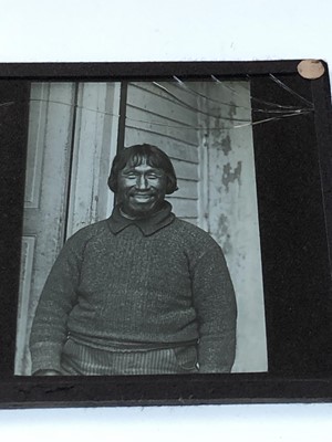 Lot 293 - Inuit interest, 66 magic lantern slides, early...