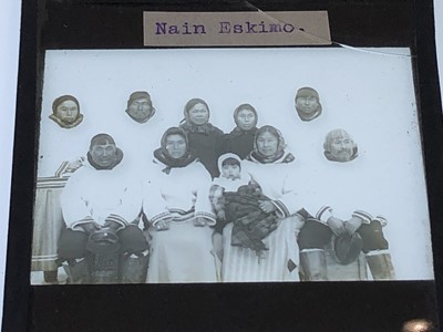 Lot 293 - Inuit interest, 66 magic lantern slides, early...