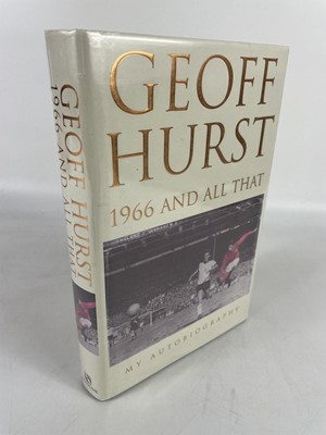 Lot 202 - Signed Geoff Hurst.