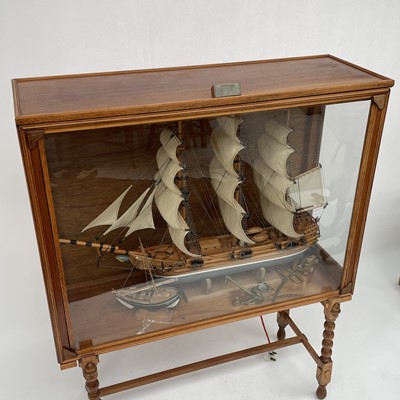 Lot 83 - A model of the three masted sailing ship...