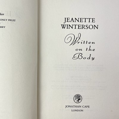 Lot 198 - Five works by Jeanette Winterson.