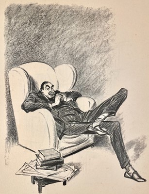 Lot 366 - Sir DAVID LOW. 'Caricatures by Low - New Statesman and Nation,'