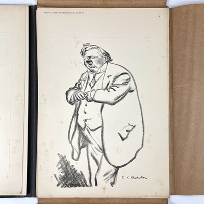 Lot 366 - Sir DAVID LOW. 'Caricatures by Low - New Statesman and Nation,'